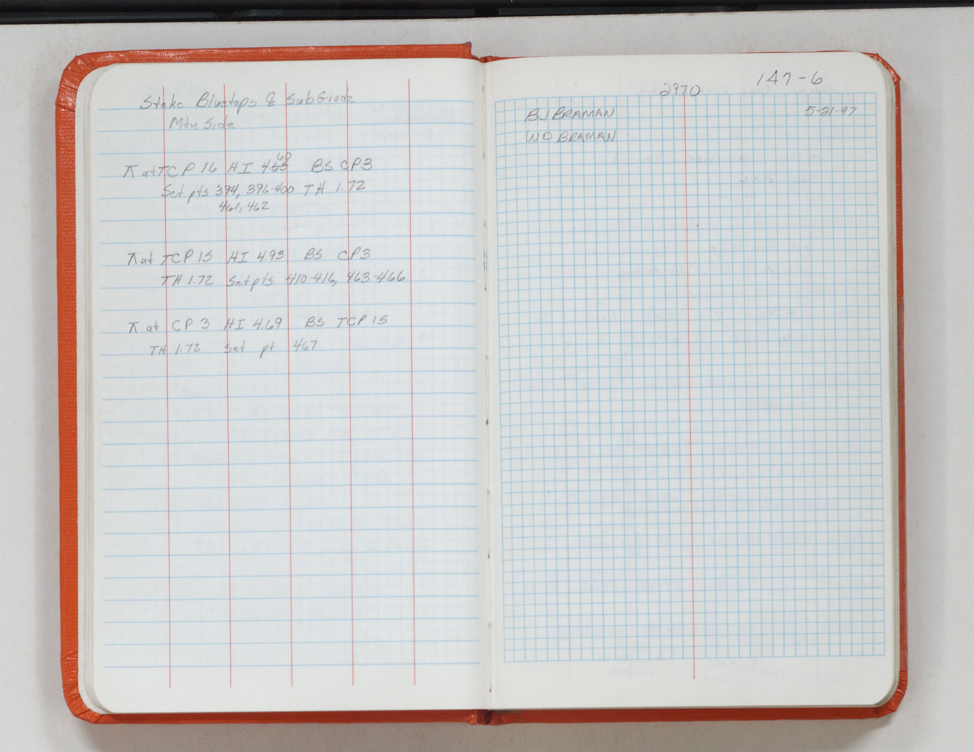 Directory Contents Of Fieldsurveybooks E P Kelley Collection Epk Bk147