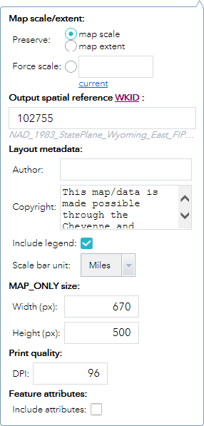 Advanced Print Settings