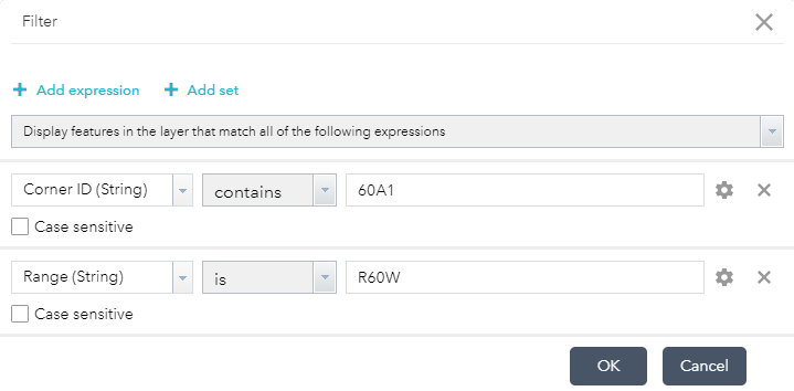 Image of table filter dialog box